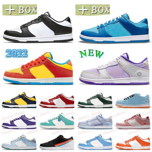 

casual shoes jogging sneakers trainers low outdoor walking designer union court purple panda animal red blue with box mens womens sb x dk