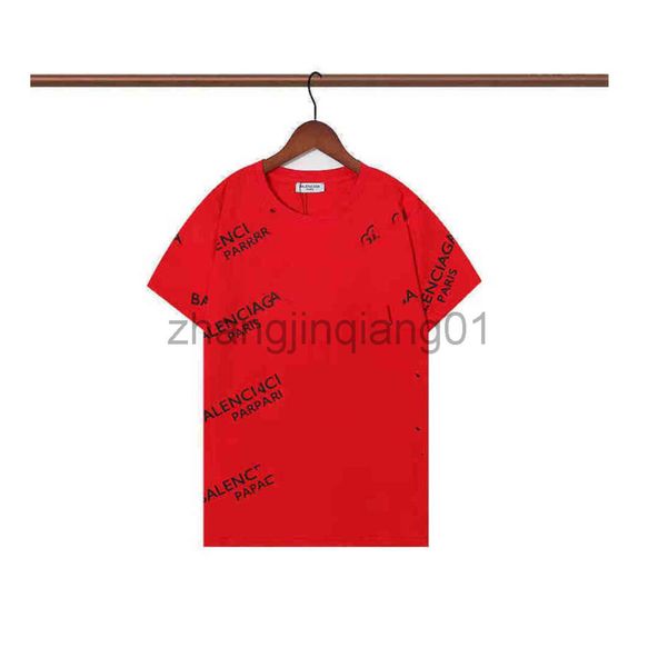 

designer balanciagas t shirts vintage oversized luxe fashion summer letter bb printed balenciga tshirt mens and womens lovers couple loose s, White;black