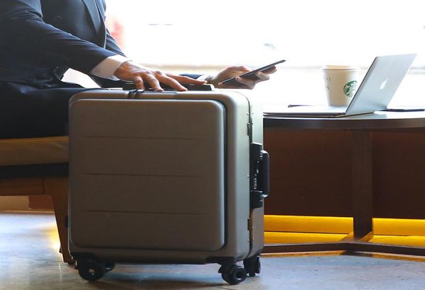 

2003903924 inch vintage business pc luggage maletas rolling cabin travel case trolley suitcase 4 wheels computer bag storage