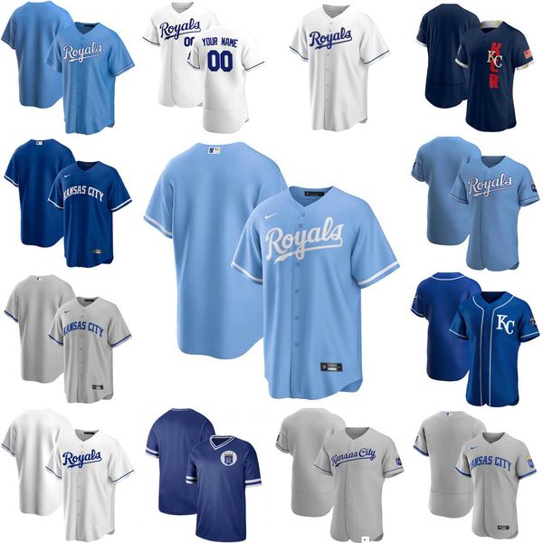 

custom jersey mens women youth kansas''city''royals''41 carlos santana 51 brady singer 12 jorge soler 63 josh, Blue;black
