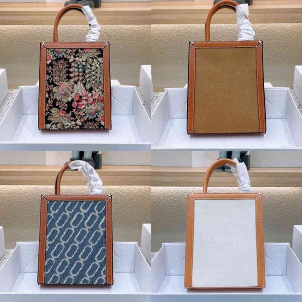 

evening bags shoulder bags mini flower embroidery bucket women square handbag leather designer luxury crossbody female tote 220413