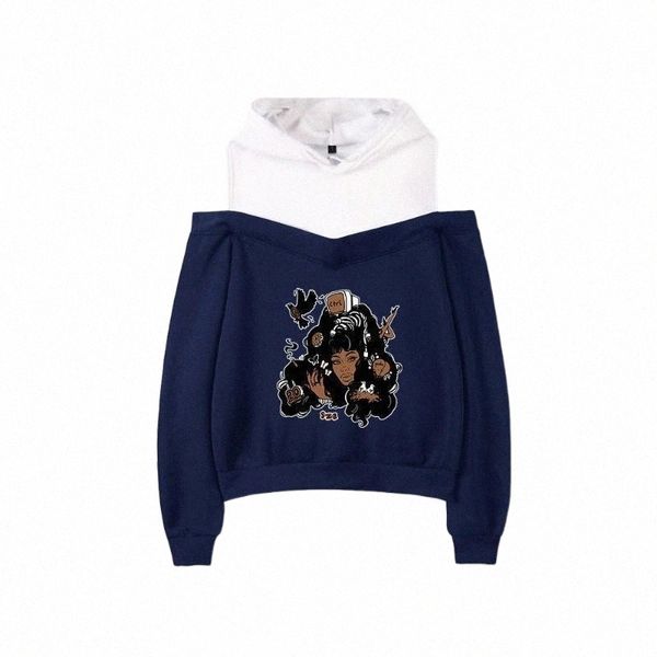 

men's hoodies & sweatshirts men's hoodies & sweatshirts sza girls four seasons gothic punk sportswear youthful vitality girl/women, Black