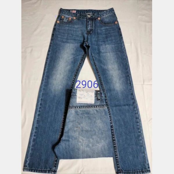 

men's true jeans long trousers mens coarse line super religion jeans clothes man casual pencil blue black denim pants m2918