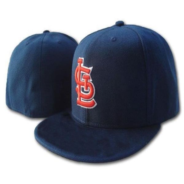 

10 styles stl letter baseball caps for men women fashion sports hip hop gorras bone fitted hats213w, Blue;gray