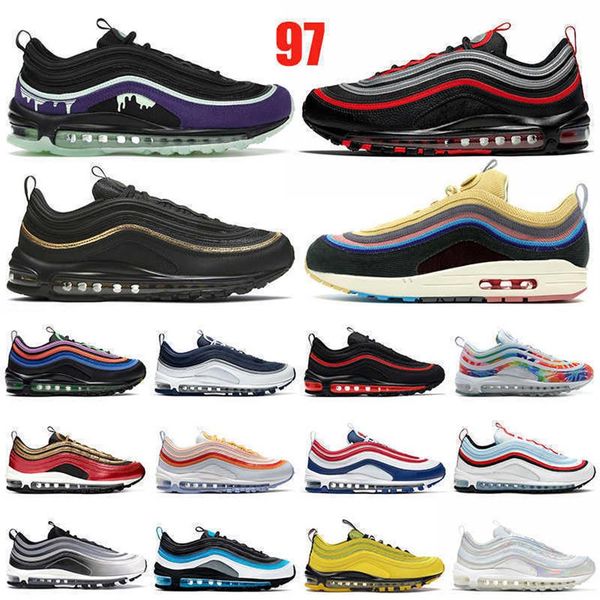 

sean wotherspoon 97 men women shoes bred usa game royal worldwide halloween triple black white 97s mens womens outdoor fashion sports221a