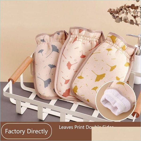 

bath tools accessories shower spa exfoliator two-sided bath glove body cleaning skin supplies mas sponge scrubs dead skins removal p dh4qk
