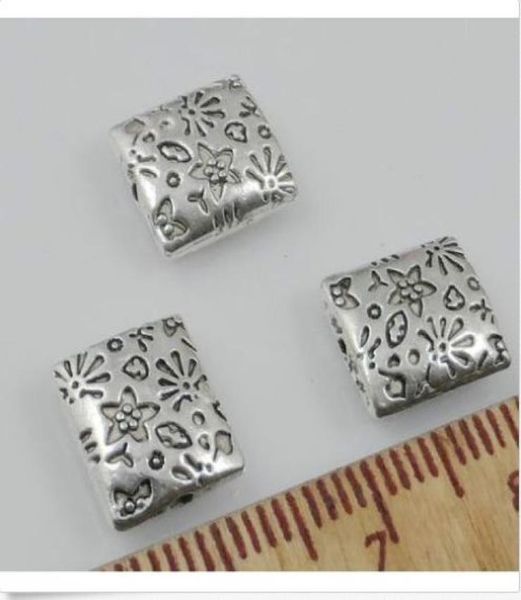 

ship 300pcs tibetan silver alloy spacer beads for jewelry making 10x9mm, Black