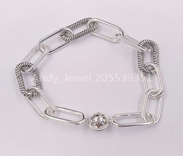 

andy jewel 925 sterling silver beads pandora me link bracelet charms fits e, Black