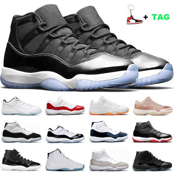 

basketball shoe mens trainers 11s space jam 25th anniversary grey suede concord blue men women outdoor sport sneakers eur 36-47 for man woma