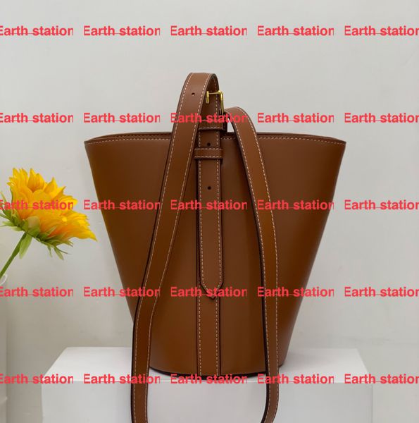 

arc de triomphe bucket bag genuine leather large capacity fashionable retro cowhide shoulder bags messenger bag autumn winter