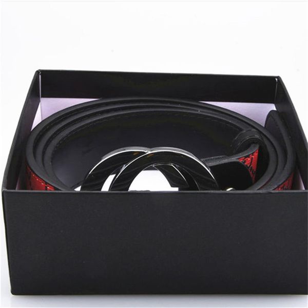 

2021 fashion big leather belt with box designer for men and women men's buckle degrees rotation262q, Black;brown