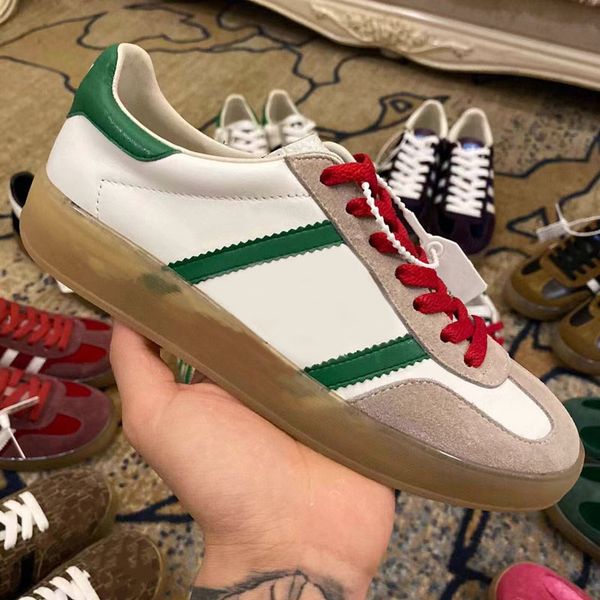 

classic men's ladies casual shoes designer fashion transparent tendon sole couple outdoor sports running shoes 35-45, Black