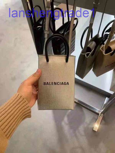 

balenciga designer handbags phone mobile shopping paper messenger hand