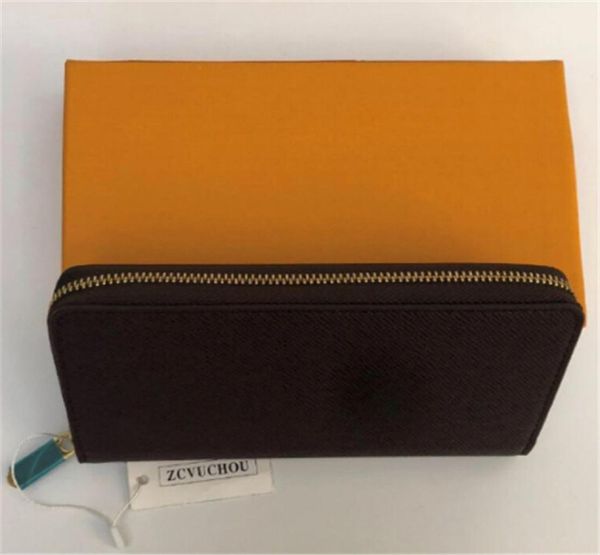 

single zipper long wallet the most stylish way to carry around money cards and coins famous design men leather purse card holder, Red;black