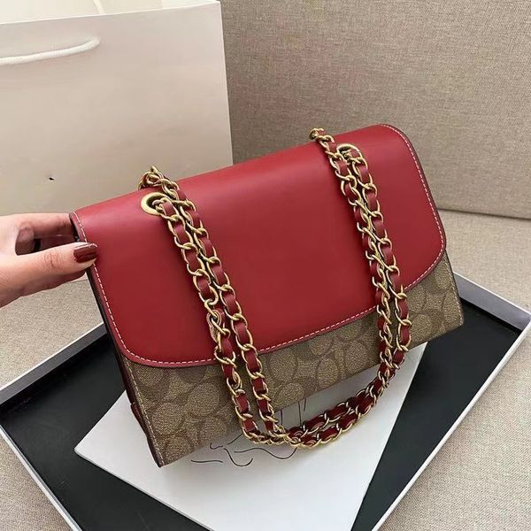 

hbp designer luxury bag 2022 chic vintage camellia versatile single shoulder chain bag