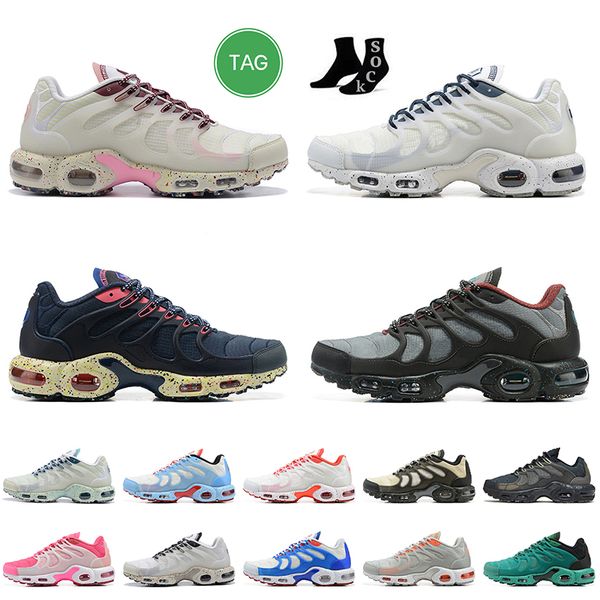 

big size 12 tn terrascape plus running shoes women mens tan burgundy mint green navy blue pink deep grey black barely volt beige sports trai