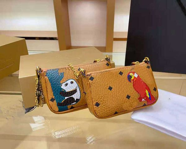 

pink sugao women luxury designer handbags shoudler message bag crossbody t fashion girl animal purse 2022 quality