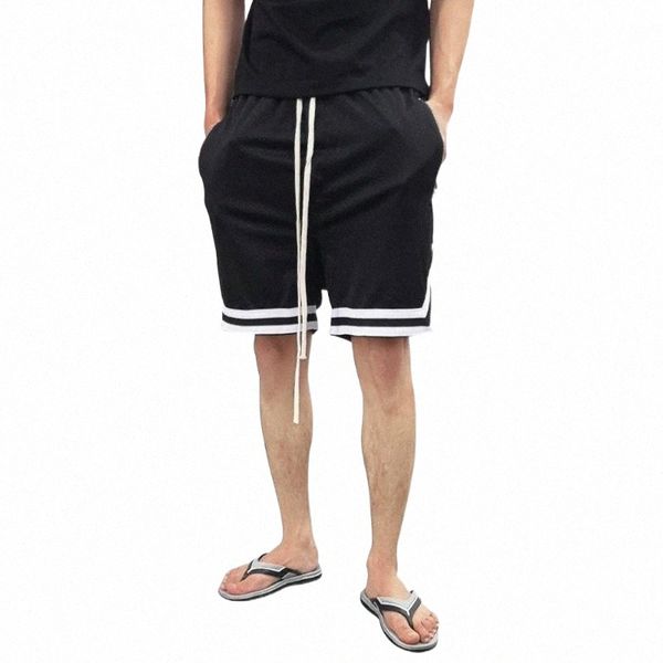 

men's shorts men's shorts faddy polyester jersey h5ni#, White;black