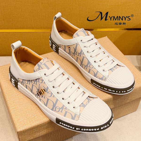 

leather shoes autumn 2022 white light breathable wear-resistant shock-absorbing solid dirt resistant non slip pattern soft sole easy to wear, Red;white
