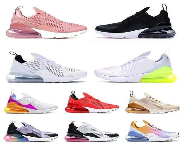 

27c sports running shoes rust pink white mens women volt black blue summer
