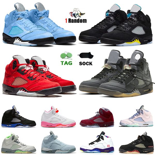 

jumpman 5 basketball shoes 5s off authentic og mens women classic muslin sail unc aqua noir easter racer blue jade raging bull white concord