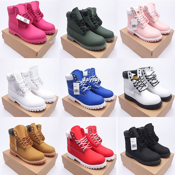 

designer boots classic platform boots ankle winter boot fashion casual shoes hiking work motorcycle shoe, Black