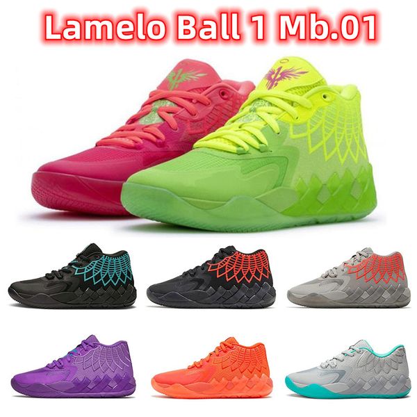 

basketball shoes mens trainers sports sneakers black blast buzz city rock ridge red lamelo ball 1 mb.01 men lo ufo not from here queen city