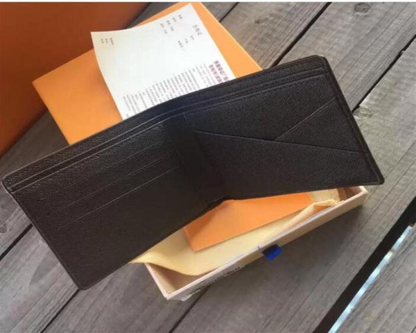 

2021 new l bag billfold plaid pattern women wallet men pures h, Red;black