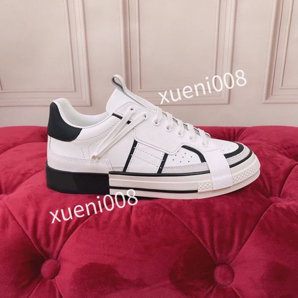 

trainer casual shoes flat mens designers sneaker 34-41 fashion platform womens vintage flowers white black leather hc210405, Red;white