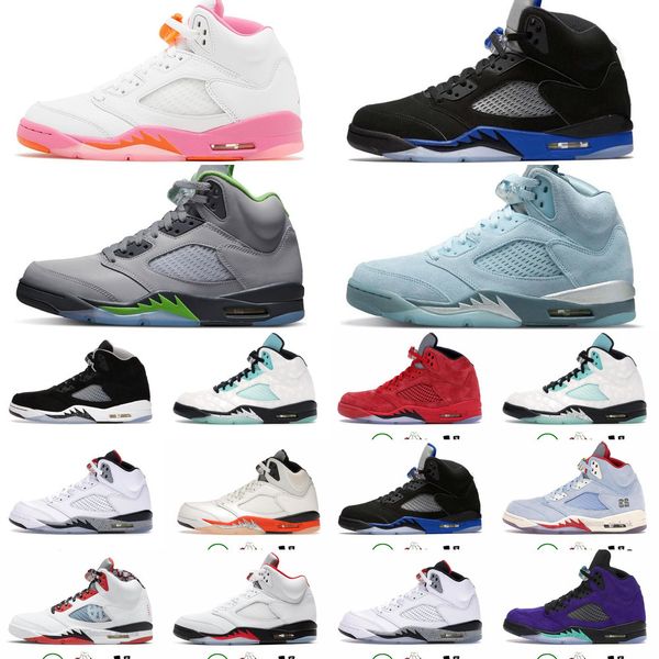 

basketball shoes for men 5s 5 jumpman concord green bean racer blue raging red what the stealth 2.0 oreo fire shattered backboard moonlight