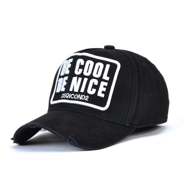 

selling designer hat d2 baseball caps dsqicond2 cap embroidery luxury men's hat snapback cap adjustable golf cap d84265s, Blue;gray