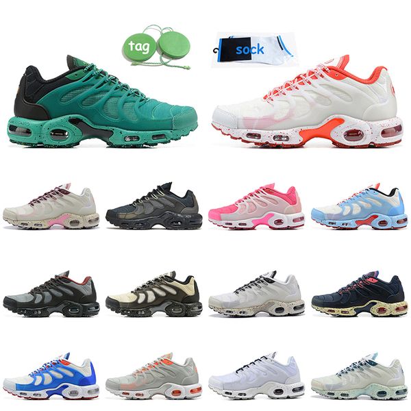 

dark green white red running shoes tn terrascape plus fashion tns terrascape tnplus 2022 black barely volt pink navy blue sports trainers de