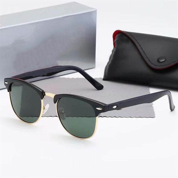 

2020 luxury new brand polarized sunglasses men women pilot sunglasses uv400 eyewear glasses metal frame polaroid lens228p, White;black