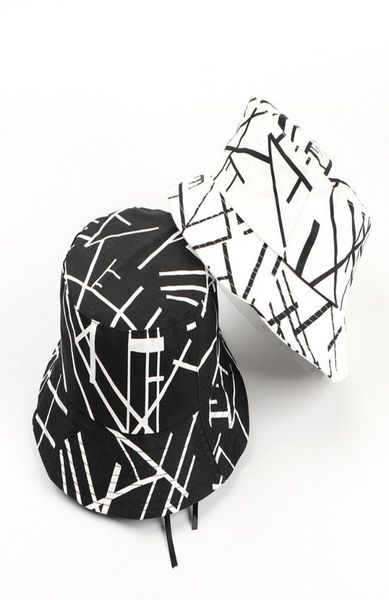 

2021 cotton fashion joker letter print bucket hat fisherman hat outdoor travel hat sun cap hats for men and women 326, Blue;gray