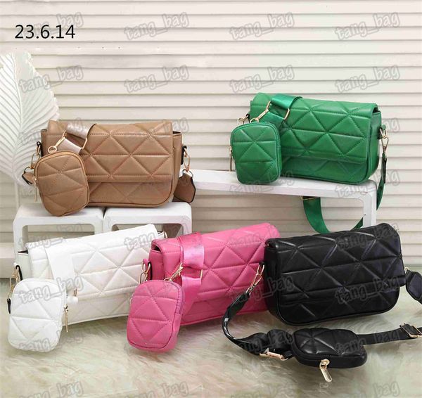 

designer 2pcs/set cross body bags handbags shoulder crossbody bag with purse wallet clutch