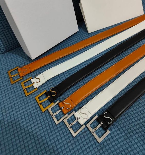 

fashion designer belt mens womens leather luxury waistband letter buckle casual girdle designers silver gold belts fo, Black;brown