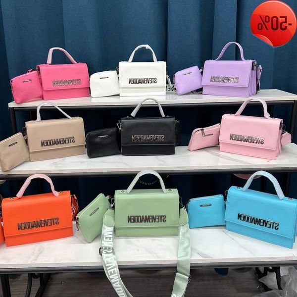 

designer european and american fashion women's foreign trade leisure trend horizontal square single shoulder msenger bag factory direct