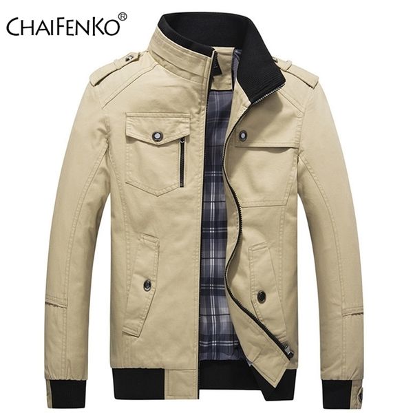

mens jackets mens windbreaker jacket coat spring autumn fashion bomber jacket men clothing zipper military casual jacket men 220908, Black;brown
