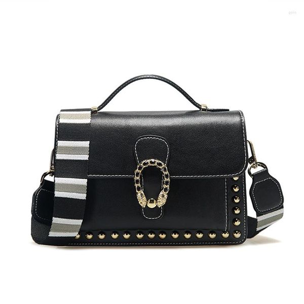 

evening bags black genuine leather crossbody for women mini cow