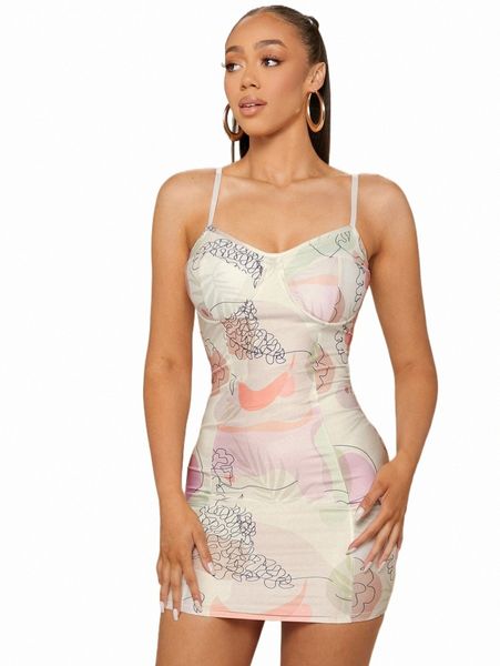 

casual dresses figure graphic cami dress 2022 new e43t#, Black;gray