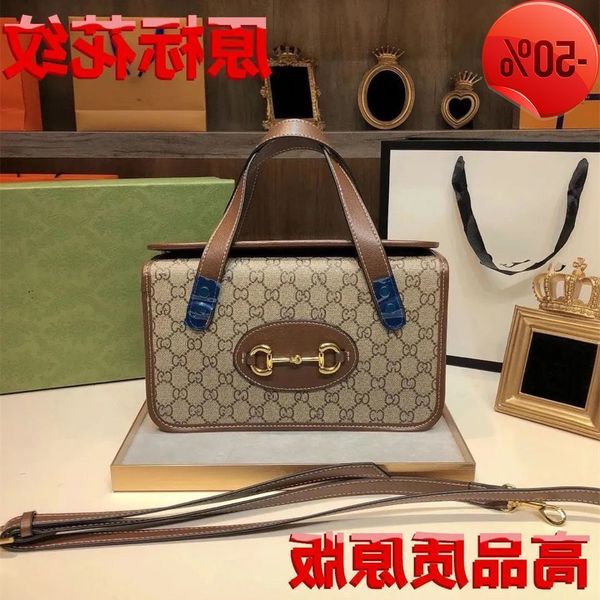 

designer bags in 2022 internet senstion higo used the sme europen americn retro sddle underrm bg smll box for men women nd fctory direct sal