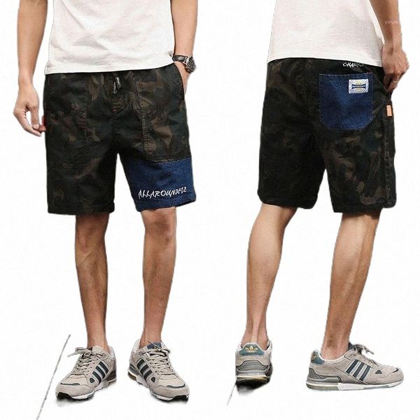 

men's shorts men's shorts inxyz cotton cargo oversize streetwear baggy basic pockets pants male casual summer clothing d3n3#, White;black