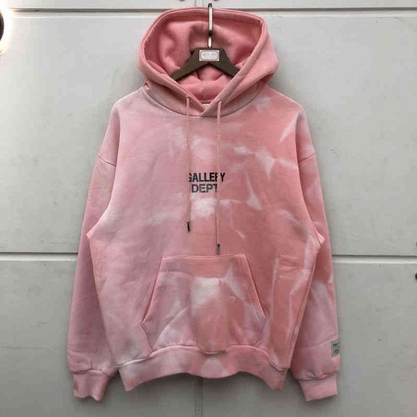 

gallerydepts hoodies fashion brand washed vintage men's women's plush hoodie couple loose jacket, Black