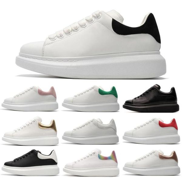 

2021 platform casual shoes multi color tail triple black white