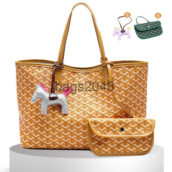 

evening bags designer large capacity womens designer handbag goyas underarm graffiti dog tooth portable mommy multi-color simple
