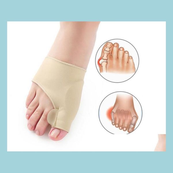 

foot treatment 2021 2pcs is 1pair foot treatment toe separator hallux valgus bunion corrector ortics feet bone thumb adjuster correct dhohf