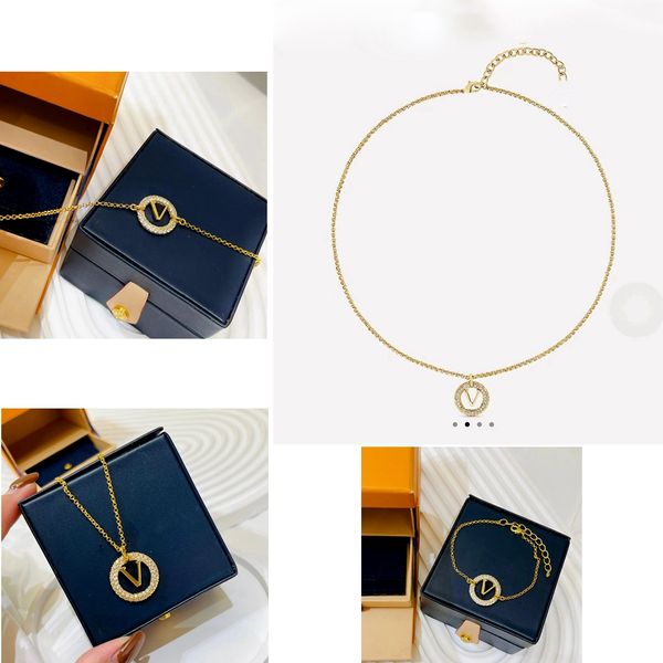 

designer necklace diamond letter pendant luxury bracelet rs jewelry popular ladies men love pendants comes very nice gift, Silver