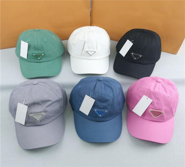 

baseball cap simple hat peaked caps designer hats mens embroidery triangle mark womens casquette luxury bonnet beanie habbly, Blue;gray