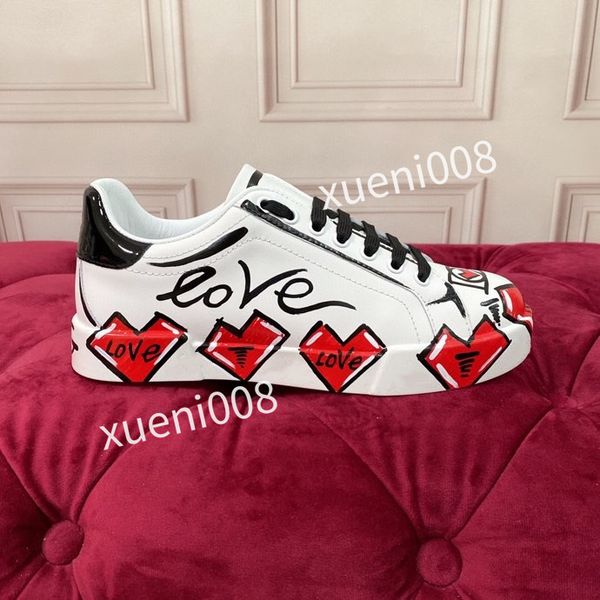 

casual shoes leather shoe couples trainers 34-45 chaussures white flat green red stripe embroidered tiger snake italy bee ace sneaker hc2104, Red;white