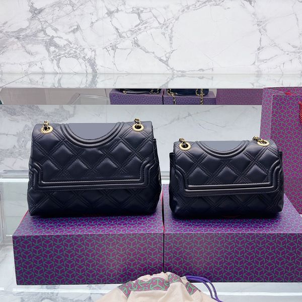 

shoulder bags luxury brand fashion simple square lattice bag womens designer real leather chain phone handbags